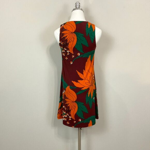 Julie Brown NYC Shift Dress Floral V-Neck Sleeveless Mini Sz XS NWT Lissy - Picture 8 of 8